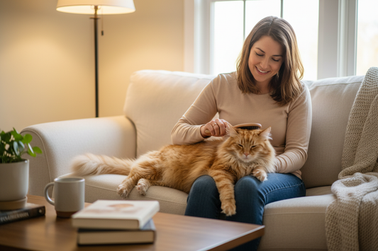 Gentle grooming guide for indoor cats