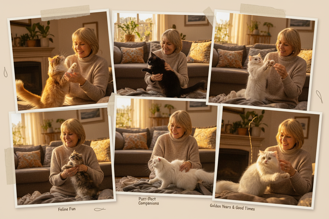 Cat moms sharing stories about indoor cats playing again