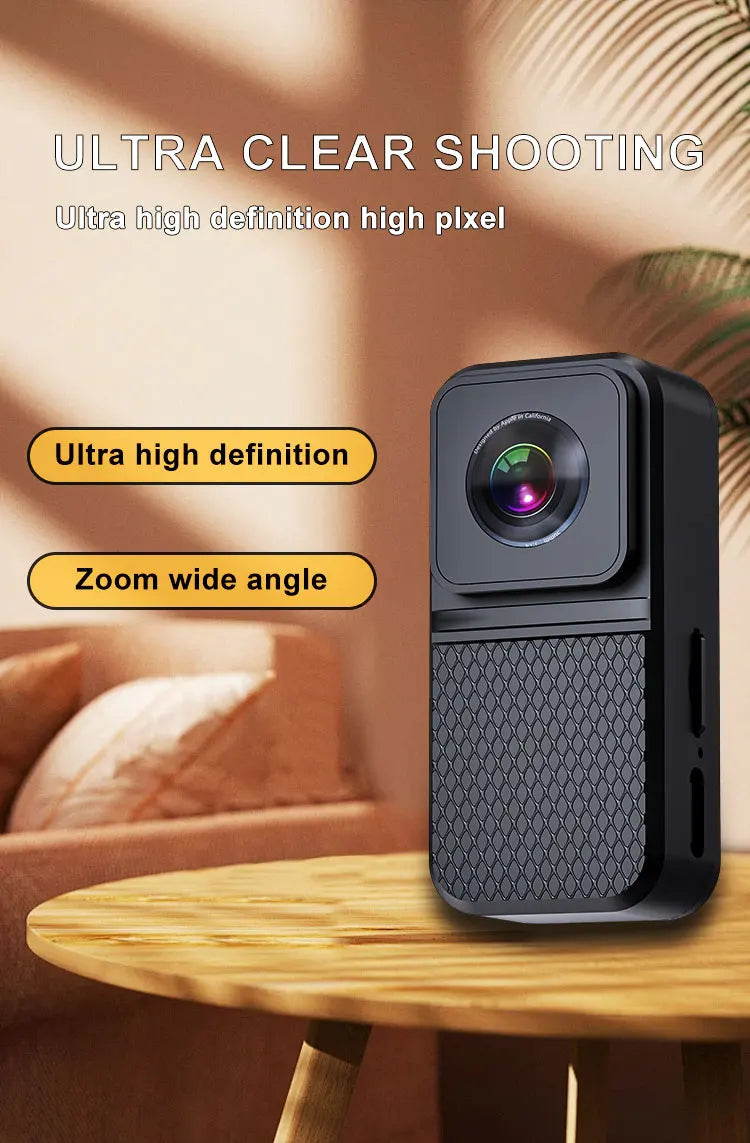 WhiskerView compact camera with ultra-clear wide-angle feature graphic