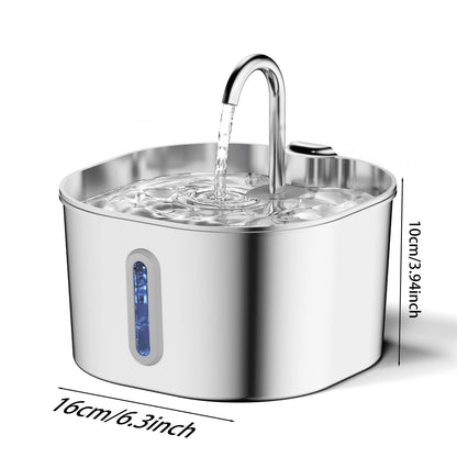2.2L pet water fountain for daily cat hydration
