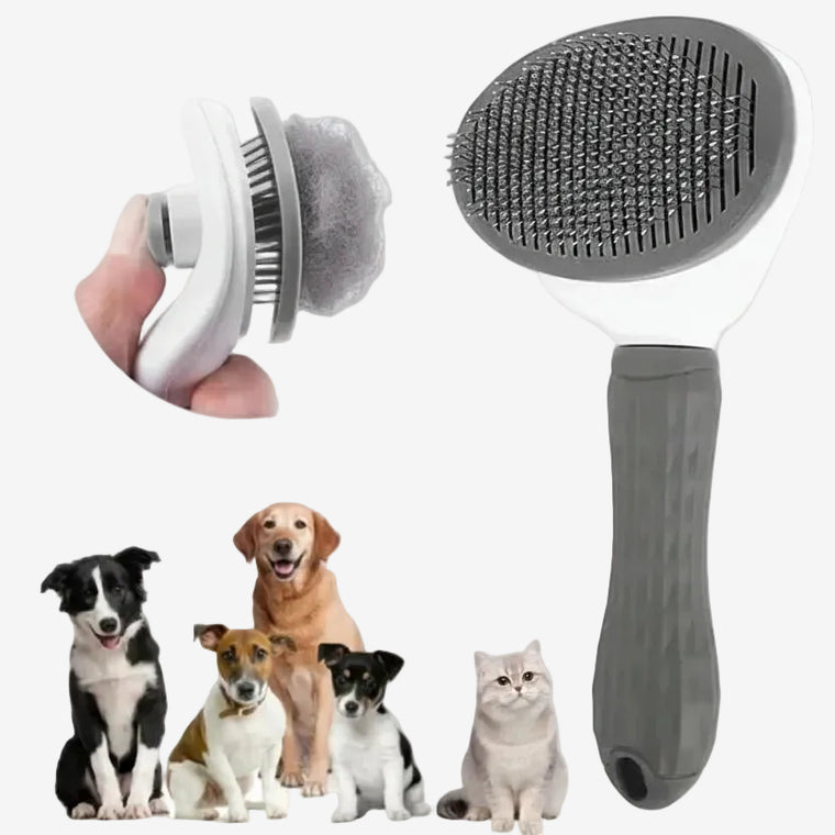 EasyGroom™ everyday cat brush for loose hair