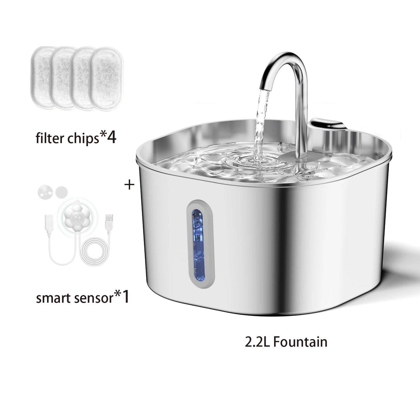 Meowhisker PureFlow™ fountain for cleaner cat drinking water