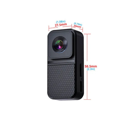 Side-view dimensions of the WhiskerView camera