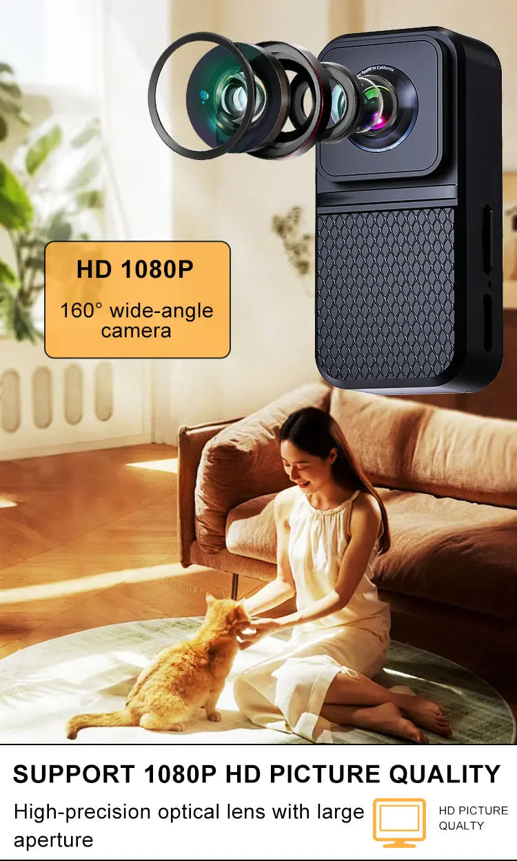 WhiskerView 1080p wide-angle camera feature graphic